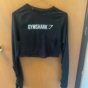 GYMSHARK CROPPED SHIRT (MEDIUM)